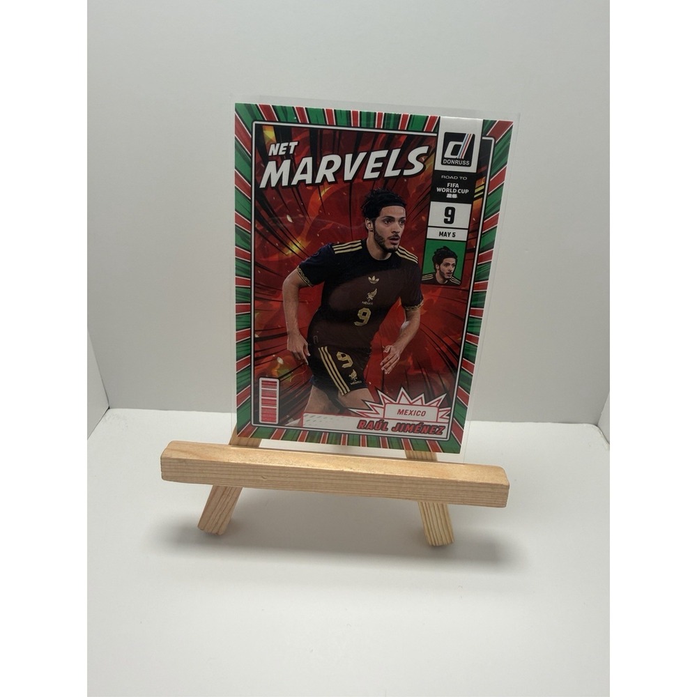 2025-26 Donruss Road to FIFA World Cup Net Marvels #8 Raul Jimenez, Mexico